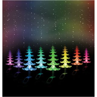 Solar Powered Colour Changing Christmas Tree Light  Solar Festive 