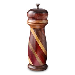 DIAGONAL WOODEN PEPPER MILL  Spice Grinder  UncommonGoods