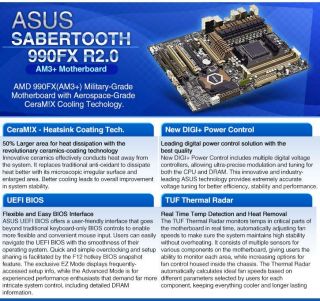 Buy the Asus Sabertooth 990FX R2.0 AM3+ Motherboard .ca