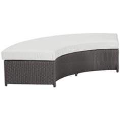 Zuo Ipanema 76 1/2 Wide Curved Outdoor Bench