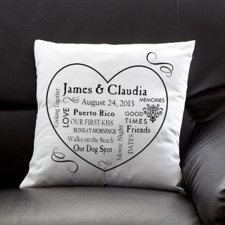 11351   Our Life Together© Personalized Keepsake Pillow 