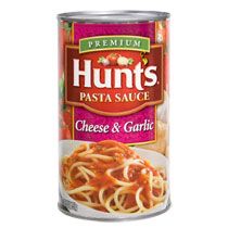 Bulk Hunts Cheese & Garlic Pasta Sauce, 26.5 oz. Cans at DollarTree 