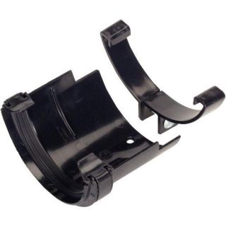 Roundline Gutter Adaptor Cast Iron Black   Roundline   Guttering 