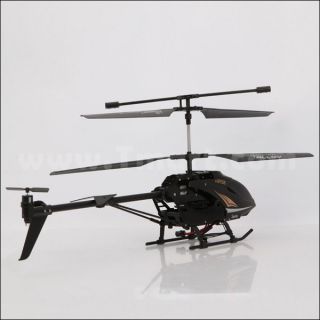 45CM L988 3.5CH Radio Remote Control Helicopter with Gyro Black 