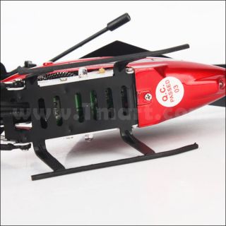S04 2 Channel Remote Control Helicopter Red   Tmart