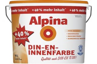 Alpina DIN EN Innenfarbe 14 l im OBI Online Shop