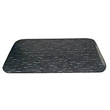 product thumbnail of 3’ x 5’ Black Marbleized Mat   Rectangle