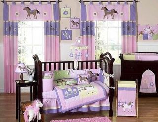 PINK PONY COWGIRL BABY GIRL CRIB BEDDING SET FOR NEWBORN ROOM SWEET 