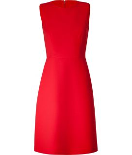 Valentino Scarlet Red A Line Wool Dress  Damen  Kleider  STYLEBOP 