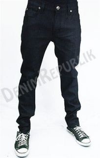 Kayden K Skinny Jeans Black Rigid Black Grey Charcoal Navy L. Gray Men 