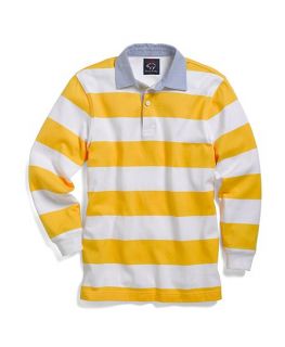 Cotton Wide Stripe Rugby   Brooks Brothers
