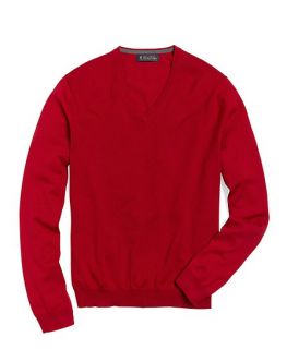 Merino V Neck Sweater   Brooks Brothers