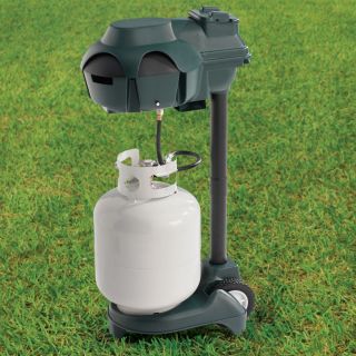 The Only Cordless Propane Mosquito Trap   Hammacher Schlemmer 