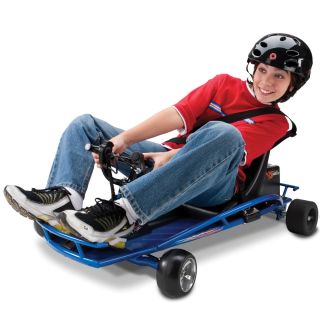 The Corner Drifting Go Cart   Hammacher Schlemmer 