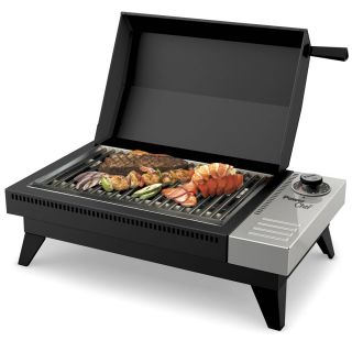 The 650 Degree Fahrenheit Flameless Grill   Hammacher Schlemmer 