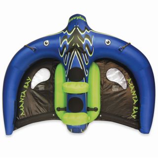 The Flying Manta Ray Inflatable   Hammacher Schlemmer 
