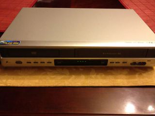   613 VHS VCR and Progressive Scan DVD Player Combo, Plays DVDs And VHS