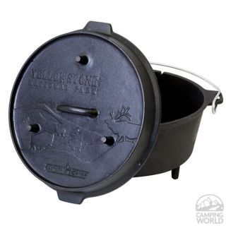Seasoned Cast Iron Camp Oven   Product   Camping World
