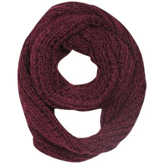 Womens Knitted Snood   Oxblood Clothing  TheHut 