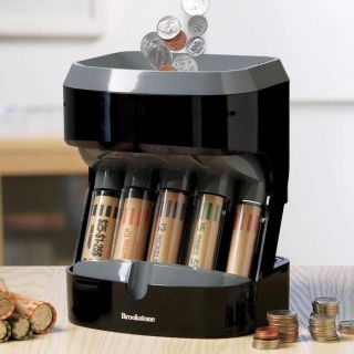 Motorized Electric Coin Sorter at Brookstone—Buy Now