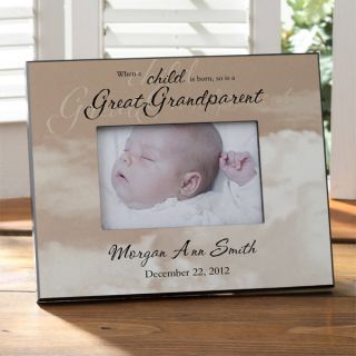 8721   A Great Grandparent Is Born Picture Frame 