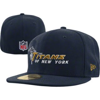 New York Jets Navy New Era Classic 59FIFTY Sideline Hat 