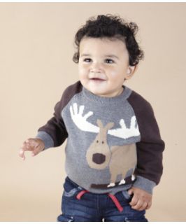 Mothercare Moose Jumper   christmas clothing & dress ups   Mothercare