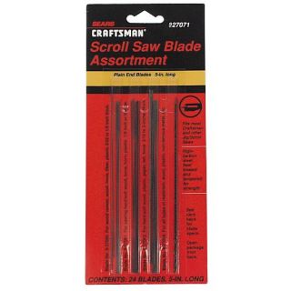 Craftsman Scroll Saw Blades, Assortment Pack   Outlet