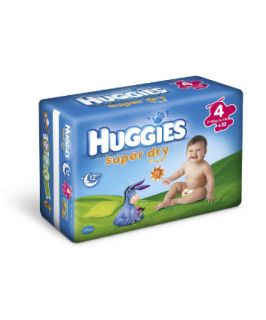 Huggies Superdry Size 4 Nappies 32 Pack  (15 31lbs/7 14kg)