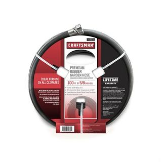 Craftsman 5/8 in. x 100 ft. All Rubber Hose   Outlet