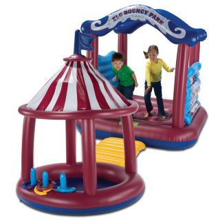 The Bounce Park And Circus Inflatable   Hammacher Schlemmer 