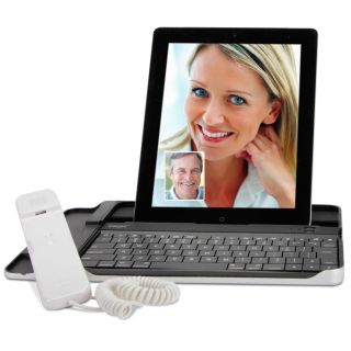 The iPad Internet Chat Handset   Hammacher Schlemmer 