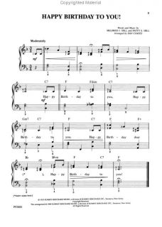 Look inside Happy Birthday to You   Sheet Music Plus
