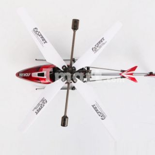 DFD F161 3.5CH Remote Control Helicopter with Gyro Red   Tmart