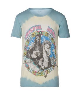 Hateful Dead Tie Dye Tee, Men, Graphic T Shirts, AllSaints 