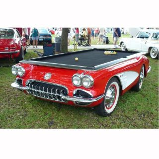 1959 Corvette Pool Table at Brookstone—Buy Now