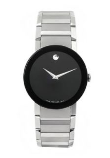Movado 0606092 Watches,Mens Sapphire Black Dial Stainless Steel, Men 