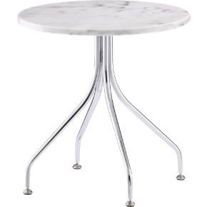 CB2   desi marble side table    read 