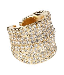 Dannijo Golden Swarowskiy Crystals Ring  Damen  Schmuck  STYLEBOP 