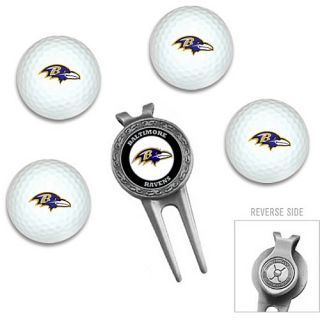 Baltimore Ravens Golf Team Golf Baltimore Ravens Golf Balls & Divot 