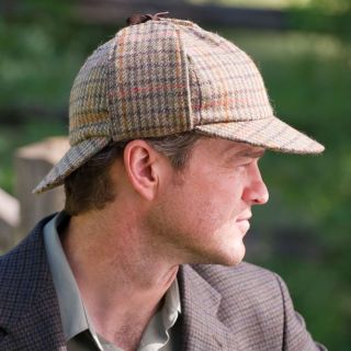 The Deerstalker Irish Tweed Hat   Hammacher Schlemmer 