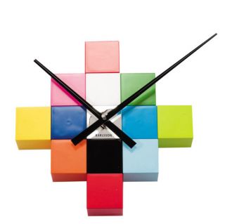 Karlsson DIY Cubic Wall Clock Traditional Gifts  TheHut 