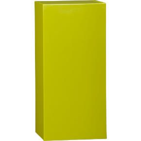 CB2   hyde green wall mounted cabinet  