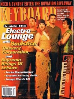  Electro Lounge, Korg Triton Le KEYBOARD, Gil Goldstein, Magazine 2002