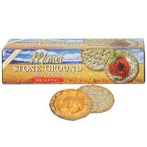 Bulk Monet Original Stone Ground Wheat Crackers, 8.8 oz. Boxes at 