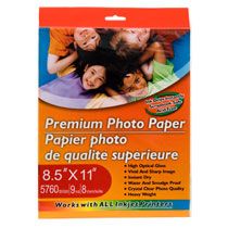 Home Arts & Crafts Paper, Pads & Stickers Premium Photo Paper, 8½x11