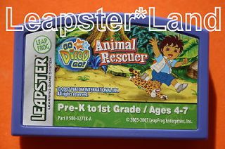 Newly listed Leapster 2 Leapfrog GO DIEGO GO ANIMAL RESCUER Ages 4 7 