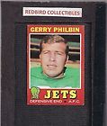 1970 Topps Football GERRY PHILBIN Jets 226 NM MT