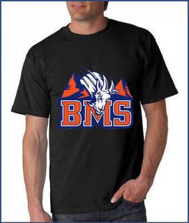 BMS Blue Mountain State Goats   New Black T Shirt Tees S M L XL 2XL
