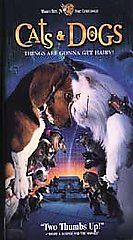 Cats Dogs VHS, 2001, Clamshell